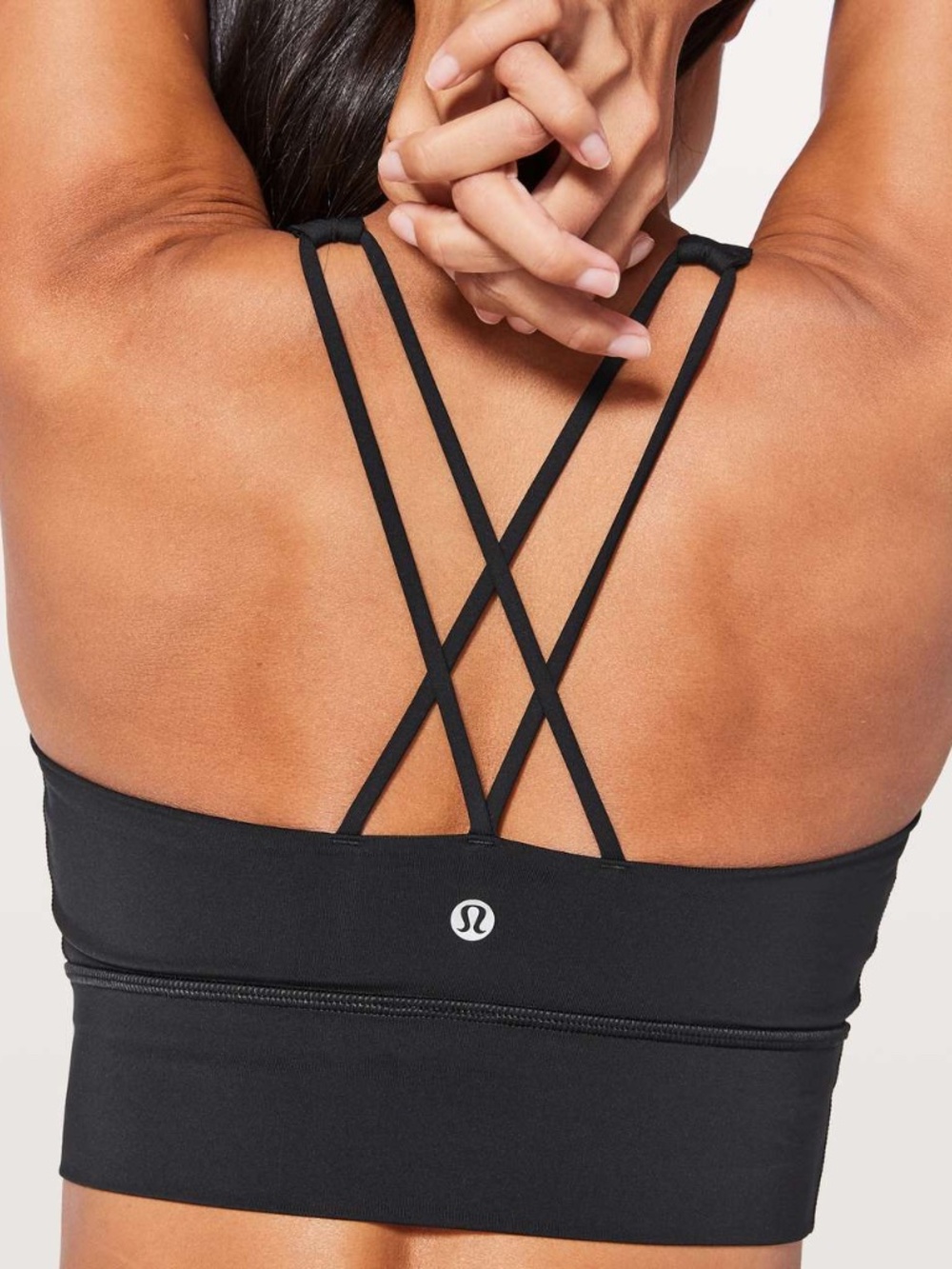 Lululemon Free To Be Longline Sports Bra - Black (8)